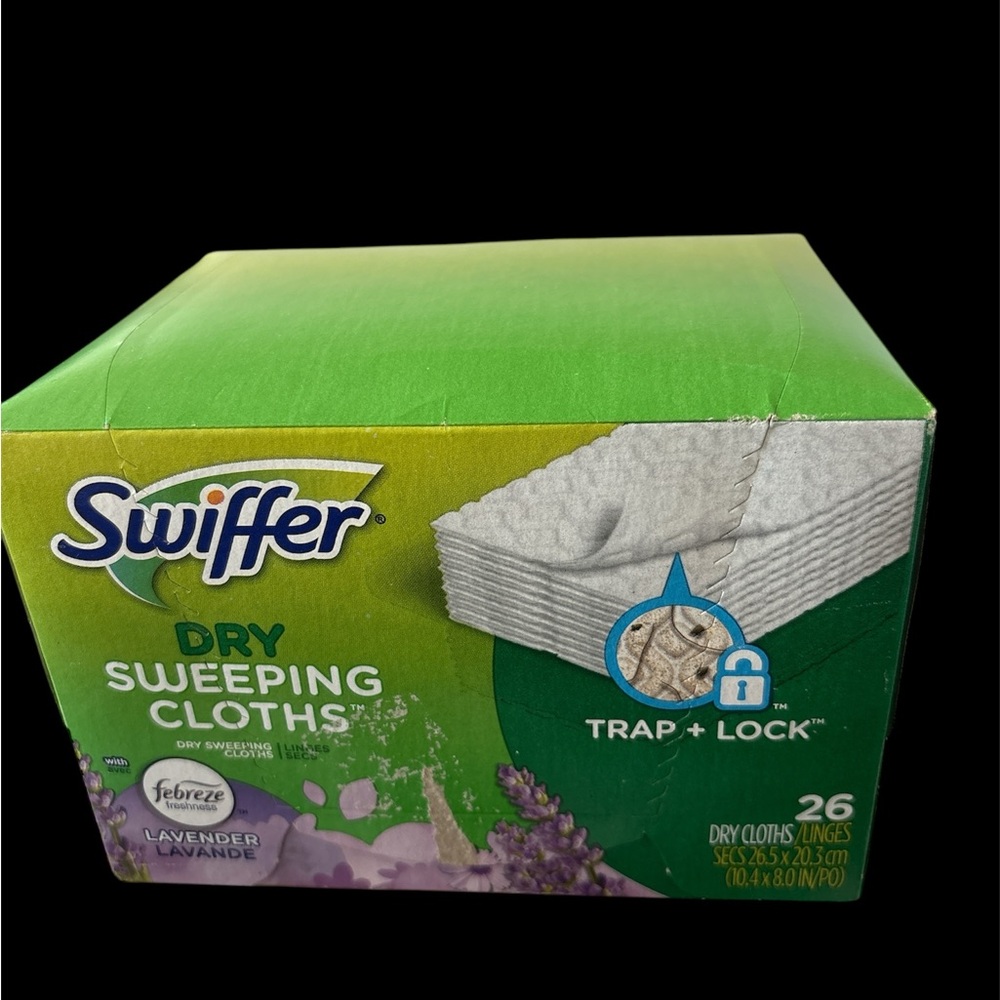 Swiffer Dry Sweeping Cloths with Febreze Lavender Scent 26 ct